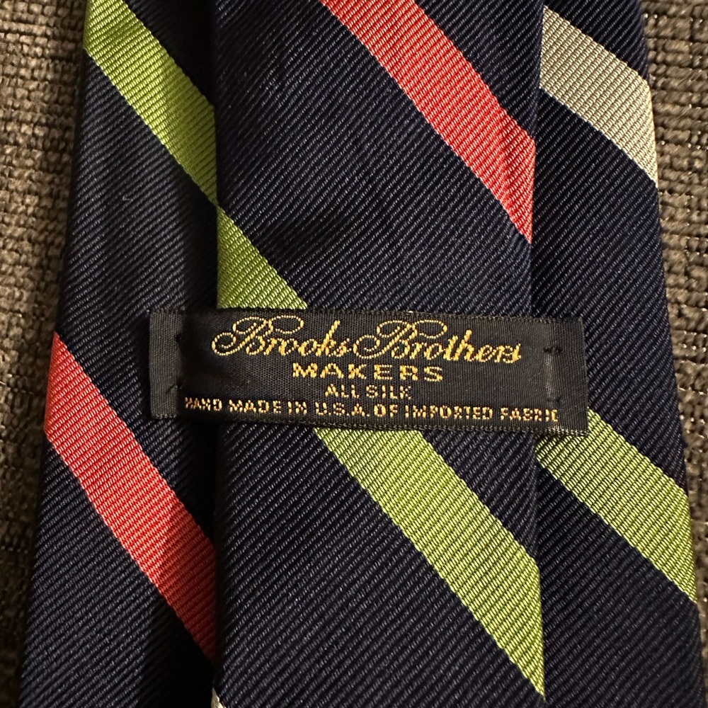 Men’s Brooks Brothers Diagonal Stripe Silk Tie
